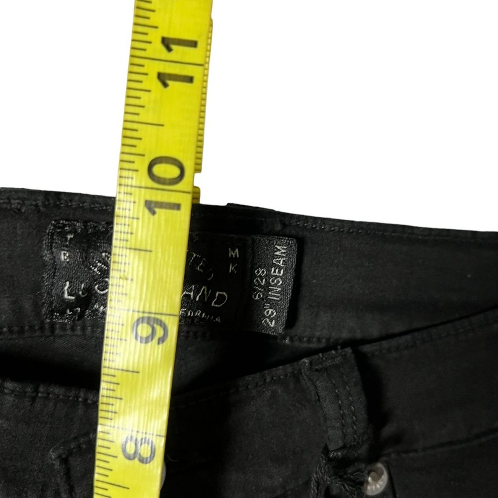 NWT Lucky Black Sophia Skinny Mid Rise Jeans 6 - Picture 5 of 12
